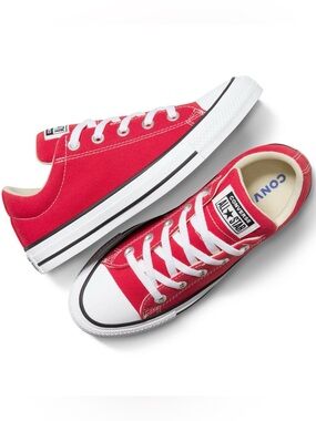 Converse Adult Street Ox Low Sneakers - Red M 5 / W 7